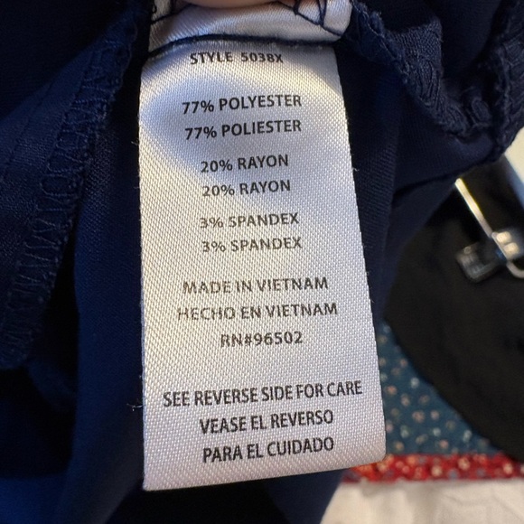 Purple Label Healing Hands Scrub Jacket Size 2X - Picture 4 of 5